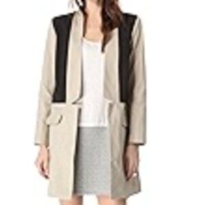 BB Dakota Catrall Colorblock Coat Sz S
